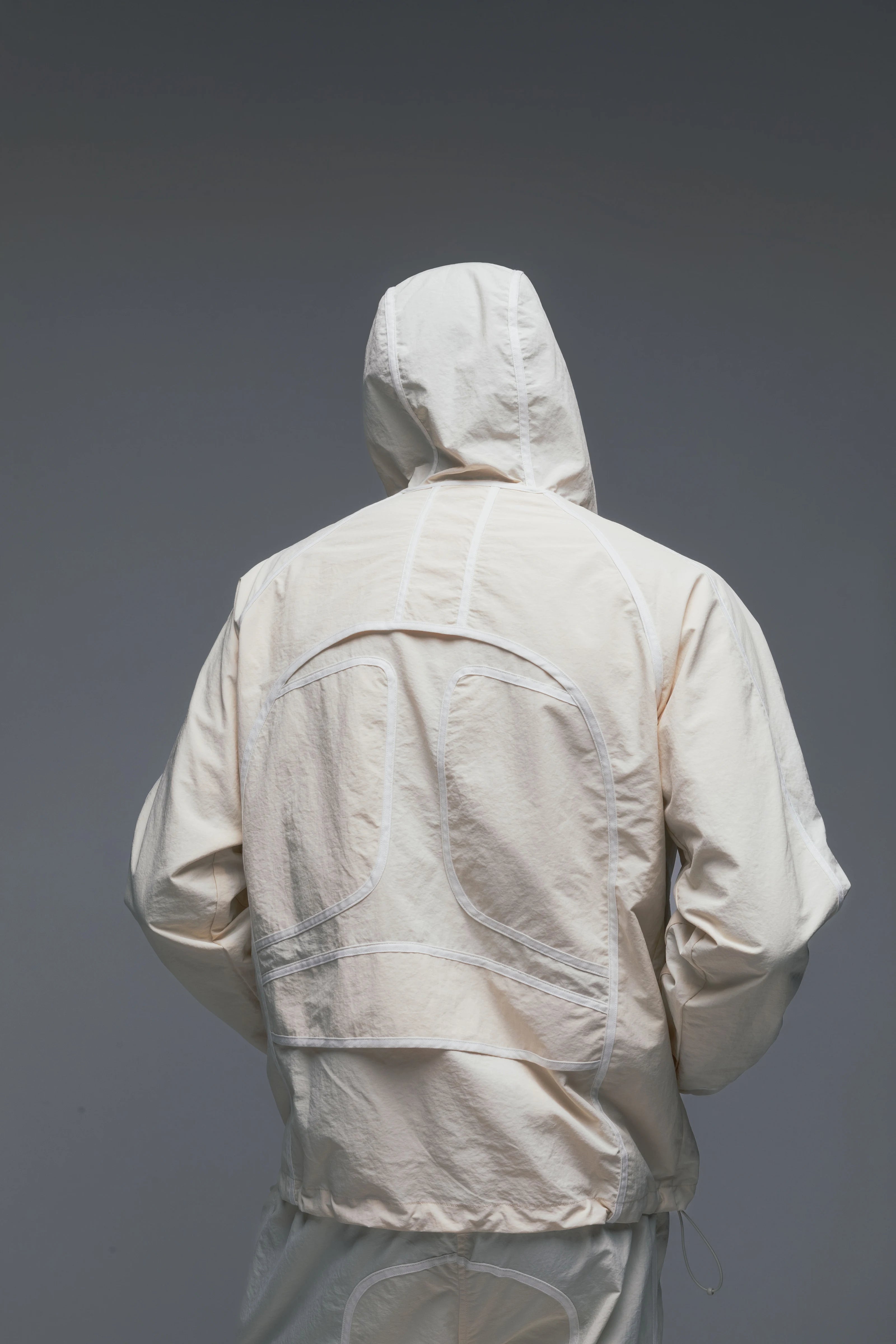 Nylon Jacket (White/Cream)