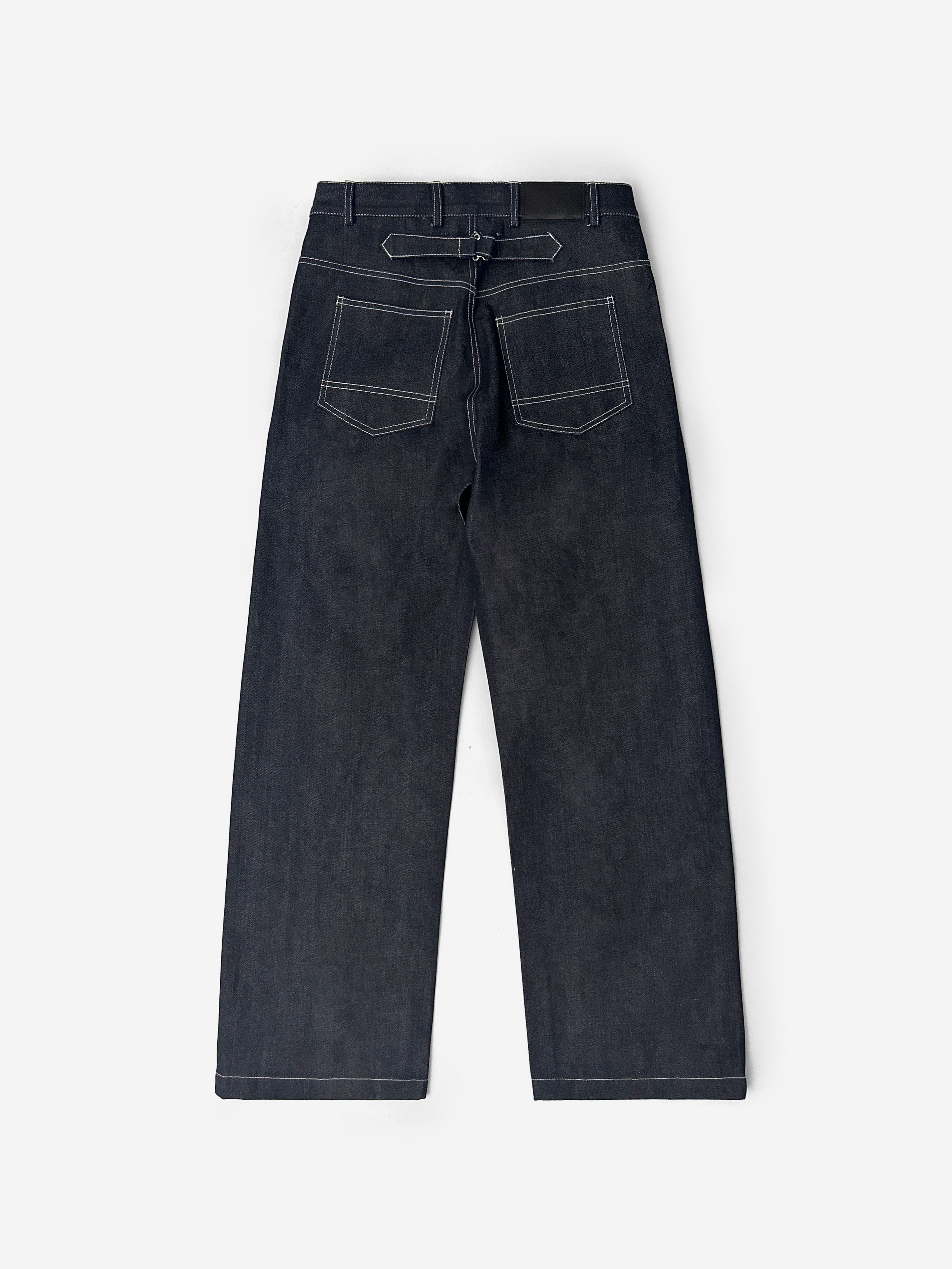 Raw Japanese Selvedge Denim Straight Leg (14oz)