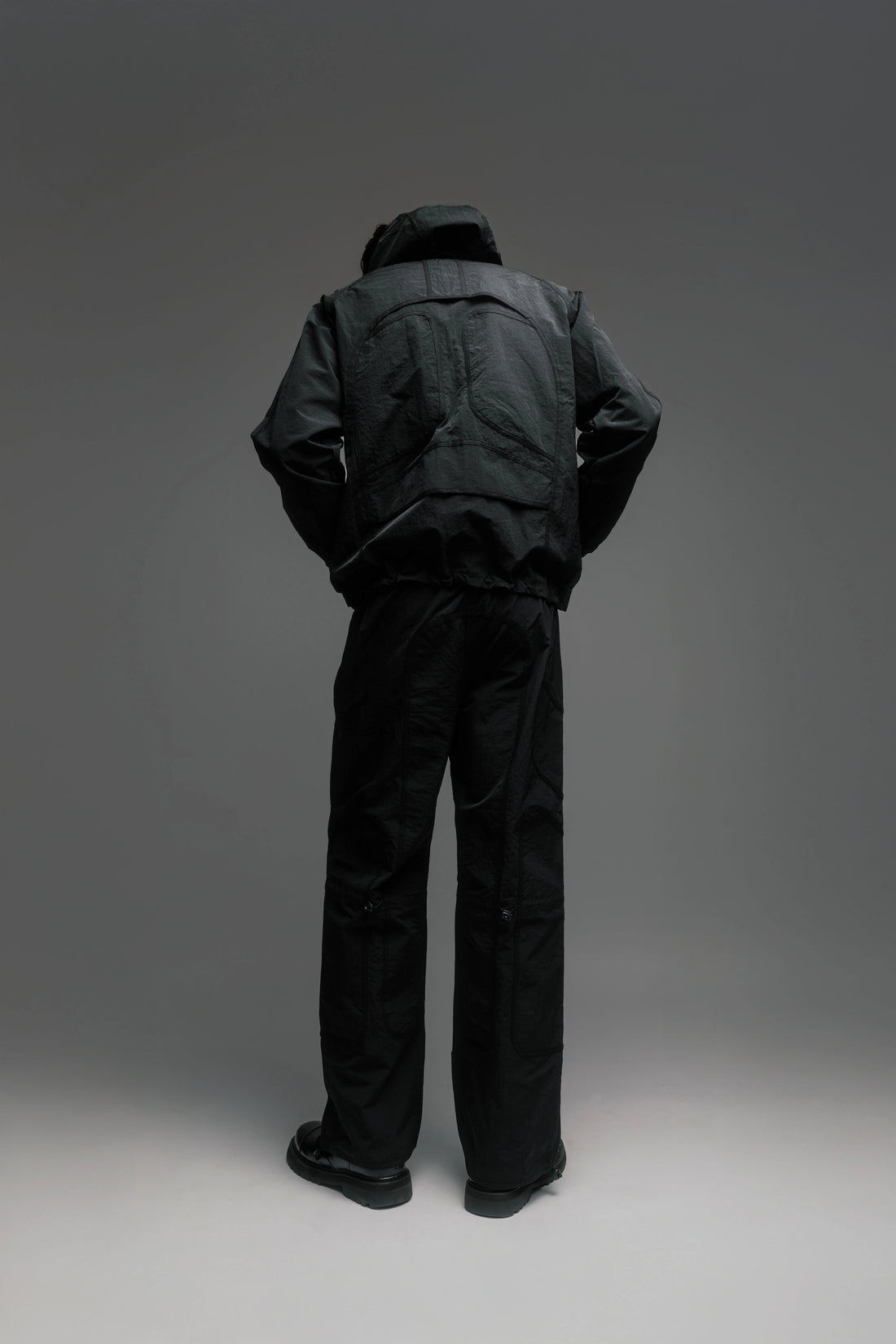 Nylon Pants (Black)