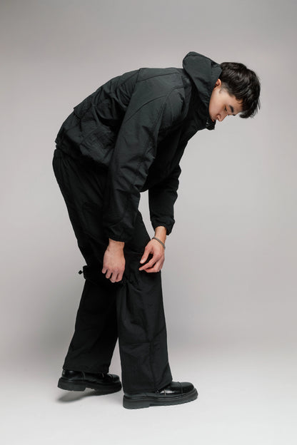 Nylon Pants (Black)