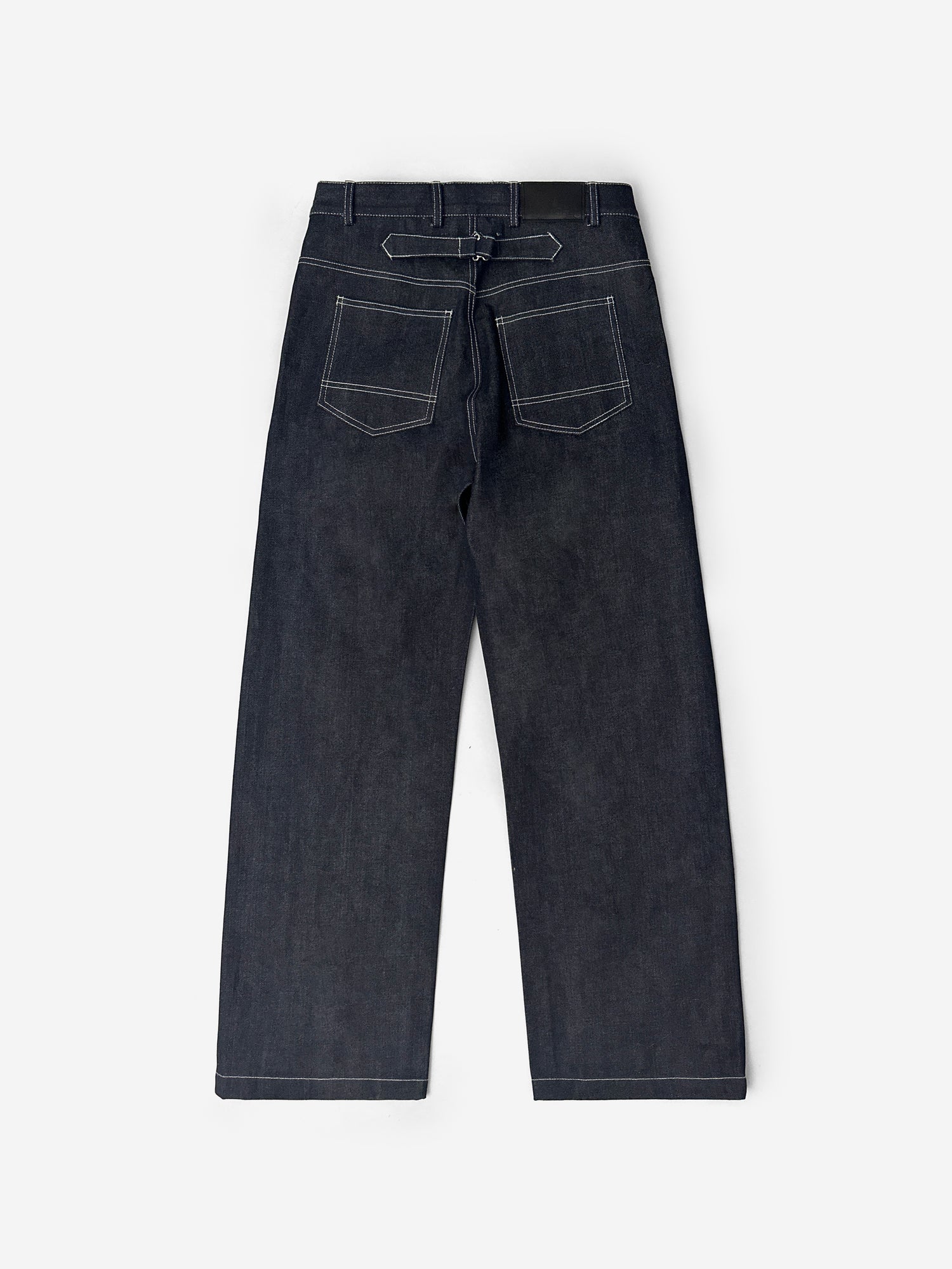 Raw Japanese Selvedge Denim Straight Leg (14oz)