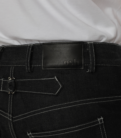 Raw Japanese Selvedge Denim Straight Leg (14oz)
