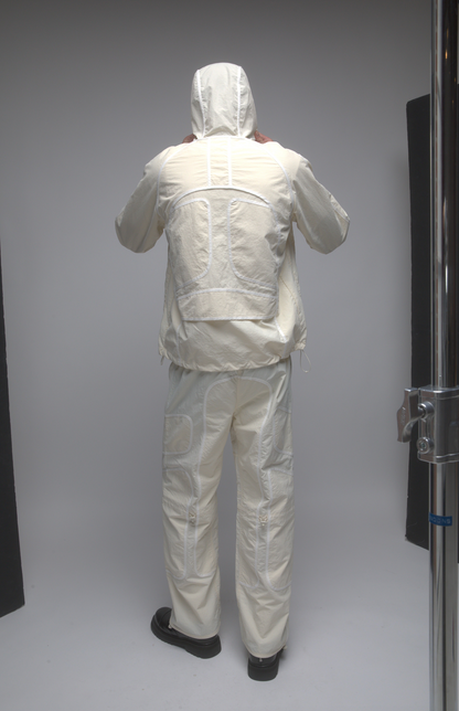 Nylon Pants (Cream)