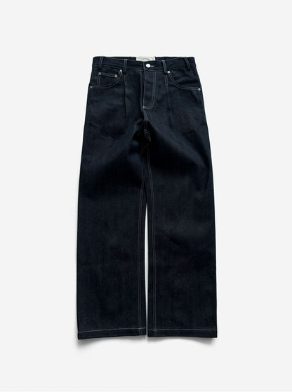 Raw Japanese Selvedge Denim Straight Leg (14oz)