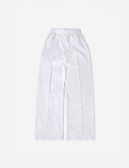 French Terry Pintuck Sweatpants (Blue + Black + Grey)